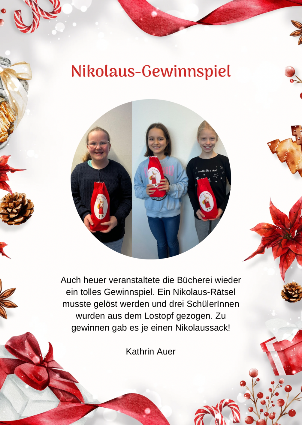 Nikolaus Gewinnspiel